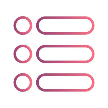 İllüstrasyon Listesi Simgesi