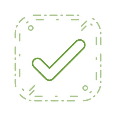 İllüstrasyon Onay Simgesi