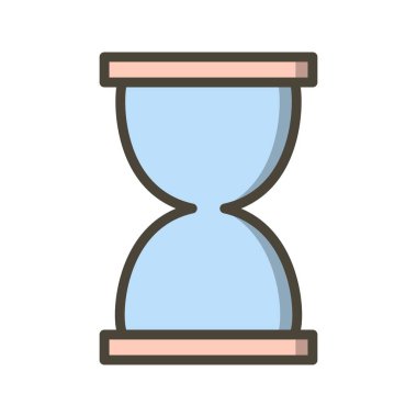 İllüstrasyon Kum Saati Simgesi