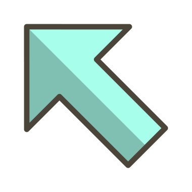 Resim Sol Yukarı Simgesi