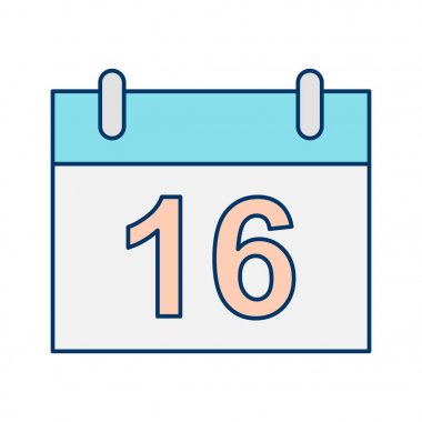 İllüstrasyon Takvimi Simgesi