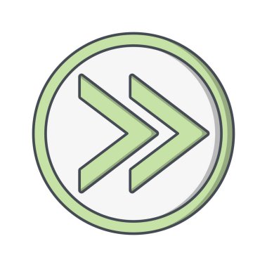 İllüstrasyon İleri Simgesi