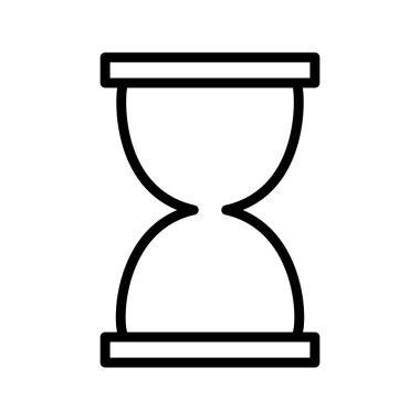 İllüstrasyon Kum Saati Simgesi