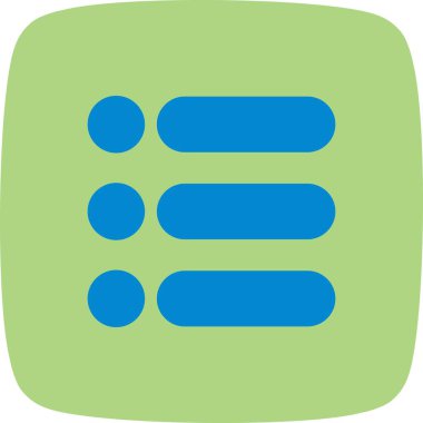 İllüstrasyon Listesi Simgesi