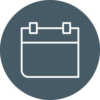 İllüstrasyon Takvimi Simgesi