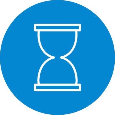 İllüstrasyon Kum Saati Simgesi