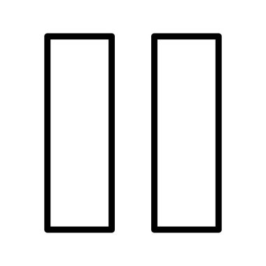 İllüstrasyon Duraklatma Simgesi