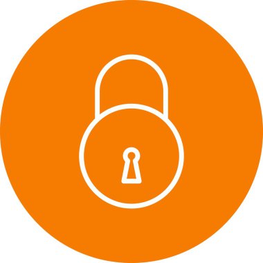 Resimde kilit simgesi