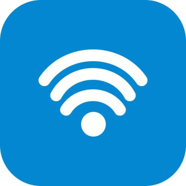 İllüstrasyon Wifi Simgesi
