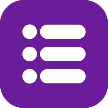 İllüstrasyon Listesi Simgesi