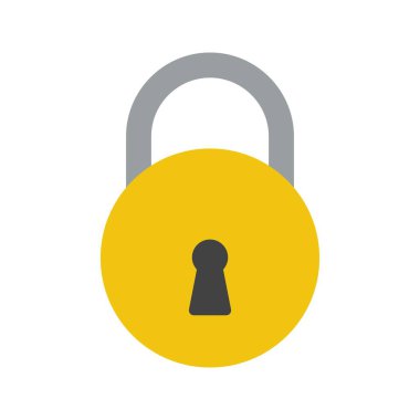 Resimde kilit simgesi