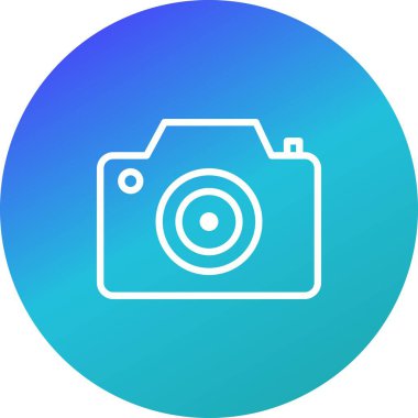 İllüstrasyon Kamera Simgesi  