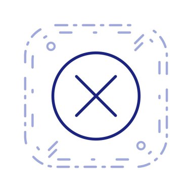 İllüstrasyon İptal Simgesi