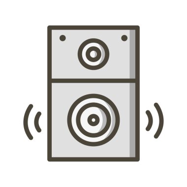 İllüstrasyon Hoparlör Simgesi 