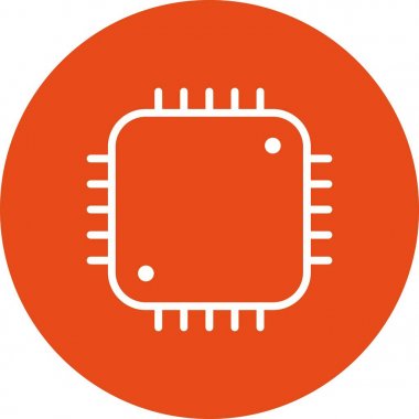 İllüstrasyon İşlemci Simgesi 