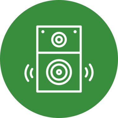 İllüstrasyon Hoparlör Simgesi 