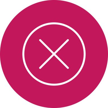 İllüstrasyon İptal Simgesi