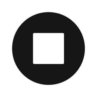 İllüstrasyon Dur Simgesi 