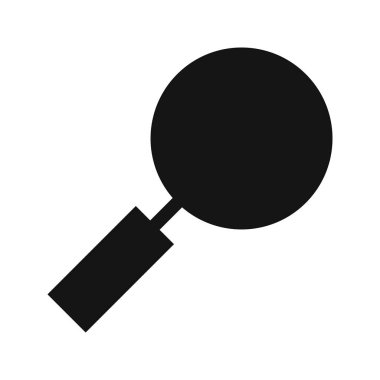 İllüstrasyon Büyüteç Simgesi 