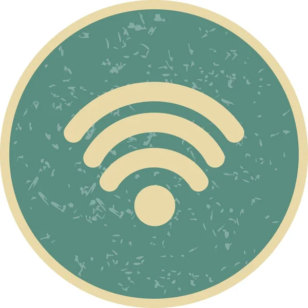 Ilustracja WiFi ikona — Zdjęcie stockowe