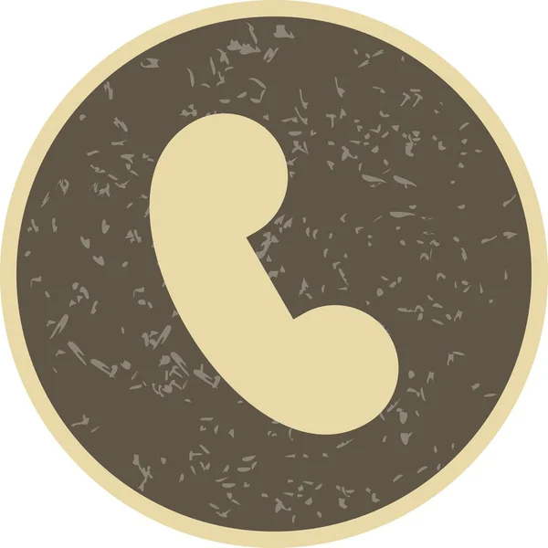Ilustración Icono de llamada — Foto de Stock