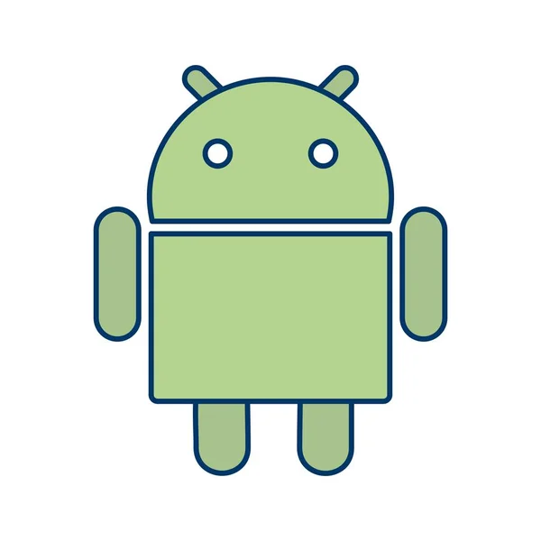 Ilustración Icono de Android — Foto de Stock