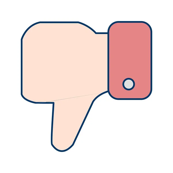 Icono de Ilustración Dislike — Foto de Stock