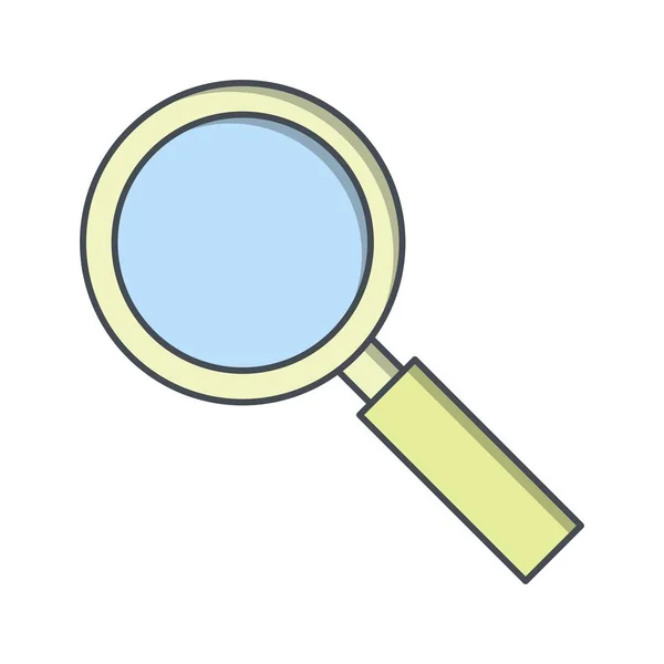 Illustration Search Icon — Stock Photo, Image