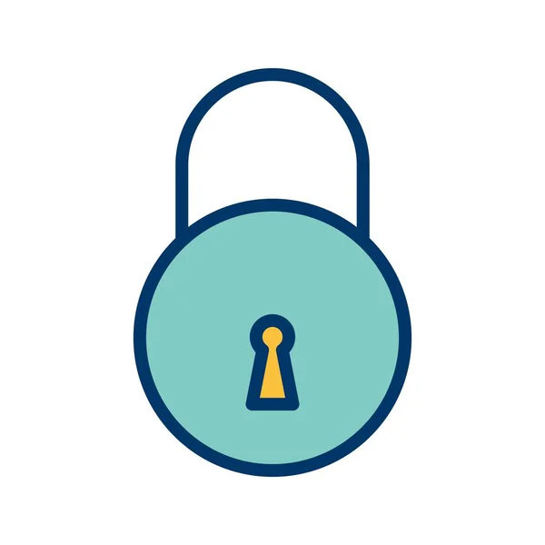 Illustration Lock  Icon — Stock Photo, Image