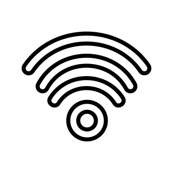 Ilustracja WiFi ikona — Zdjęcie stockowe