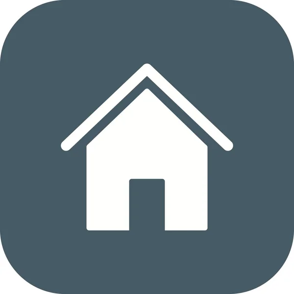 Illustration Home Icon — Stockfoto