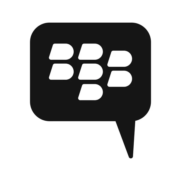 Illustratie BlackBerry icon — Stockfoto