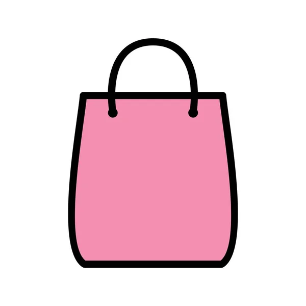Ícone do saco de compras da ilustração — Fotografia de Stock