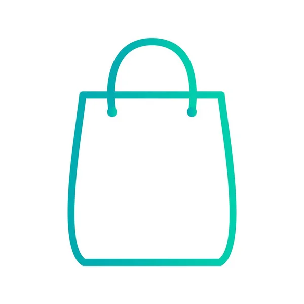 Illustration Shoppingbag ikon — Stockfoto