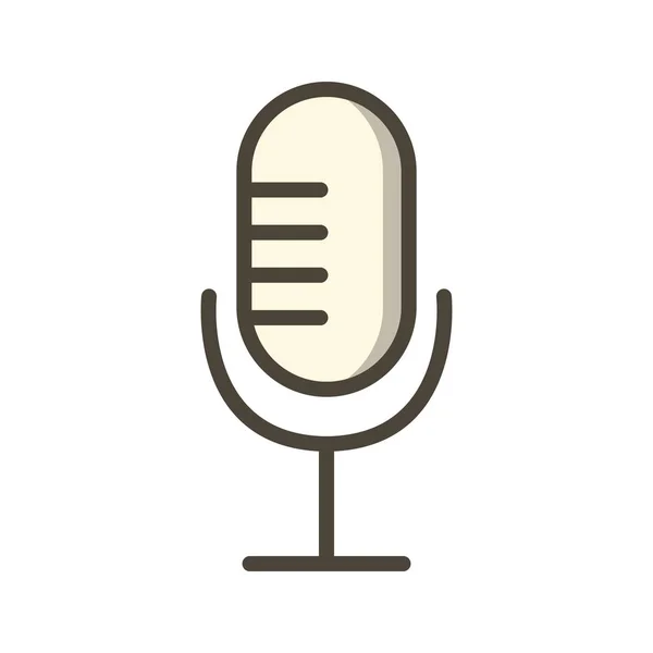 Illustration Microphone Icon — Stock Photo, Image