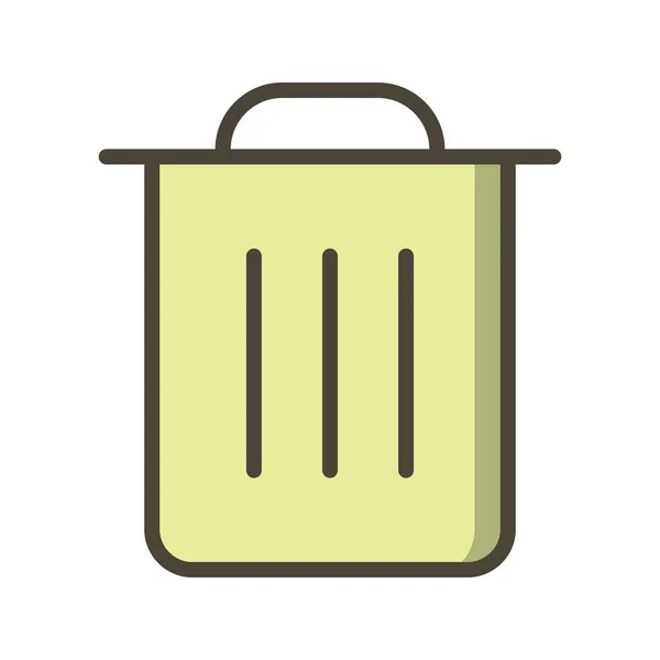 Illustration Garbage Icon — Stock Photo, Image