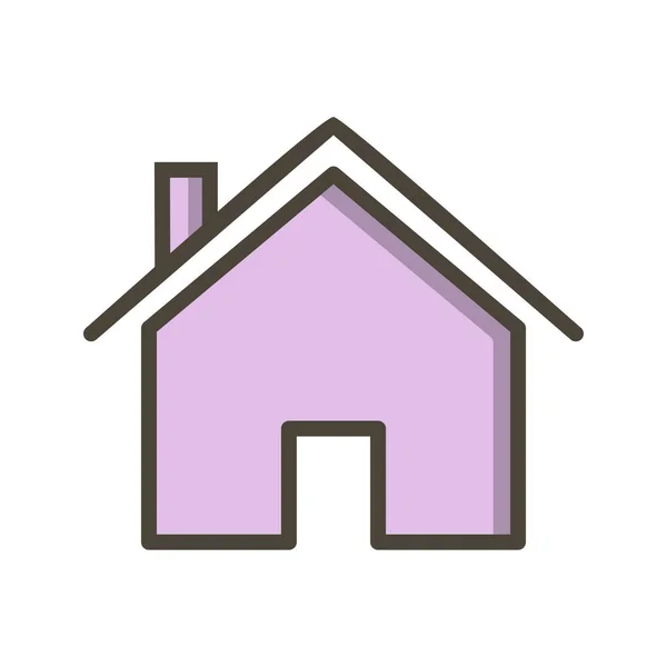 Illustration House Icon — Stock Photo, Image