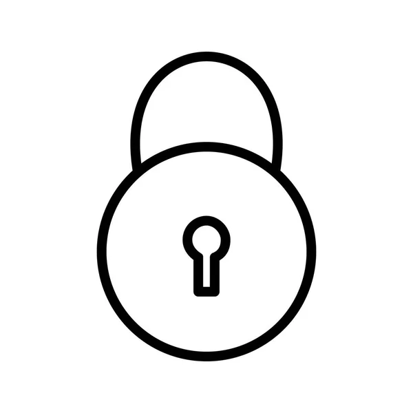 Illustration Padlock Icon — Stock Photo, Image