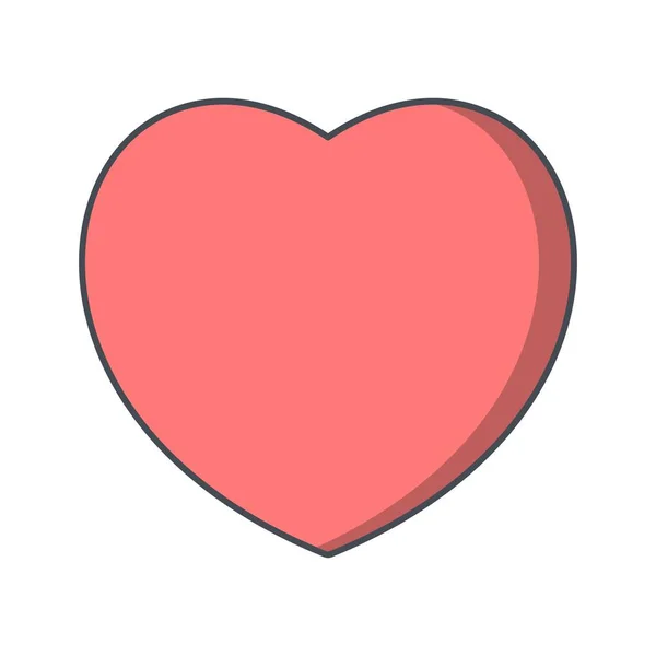 Illustration Heart Icon — Stock Photo, Image