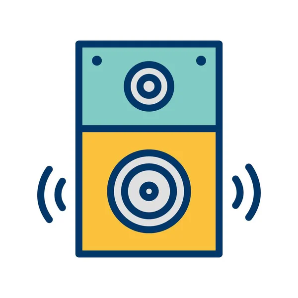 Illustration Speaker Icon — Stock Photo, Image