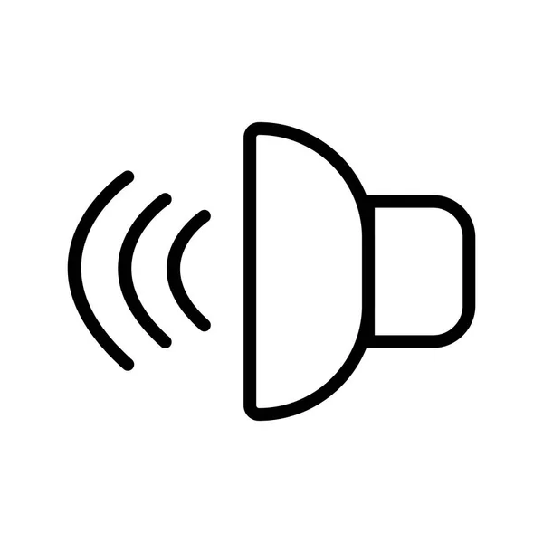 Ilustração Sound Icon — Fotografia de Stock