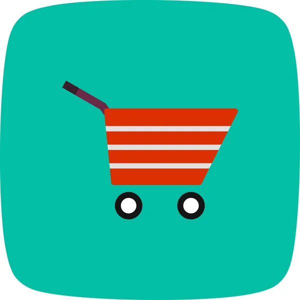 Illustration Shopping Cart Icon — Stock Photo, Image