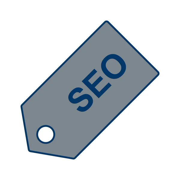 Векторная икона SEO — стоковое фото