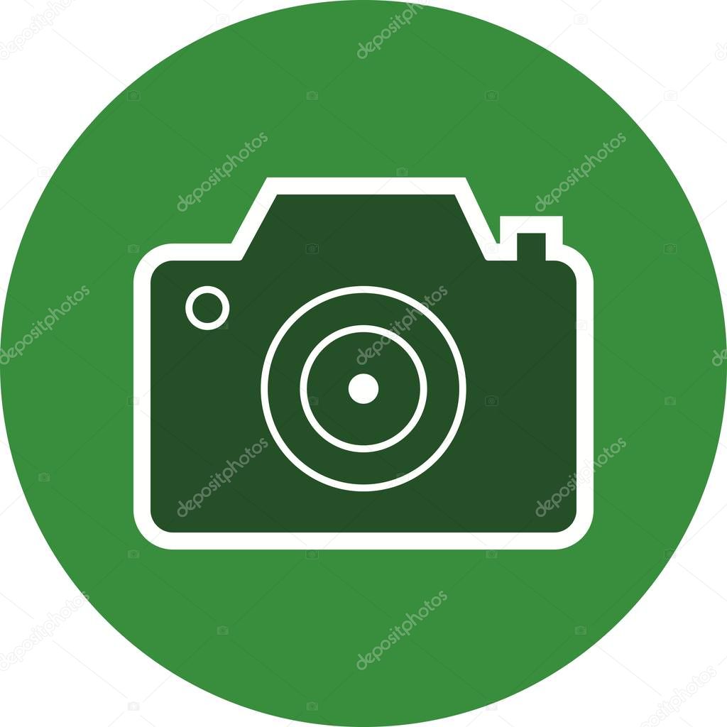 Illustration Camera Icon  