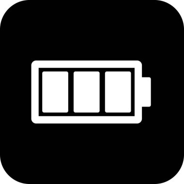 İllüstrasyon Tam Pil Simgesi