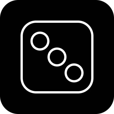 İllüstrasyon Zar Üç Simge