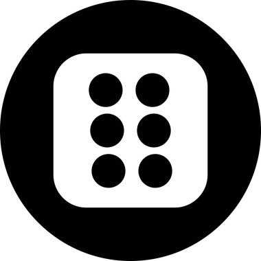 İllüstrasyon Dice Altı Simgesi