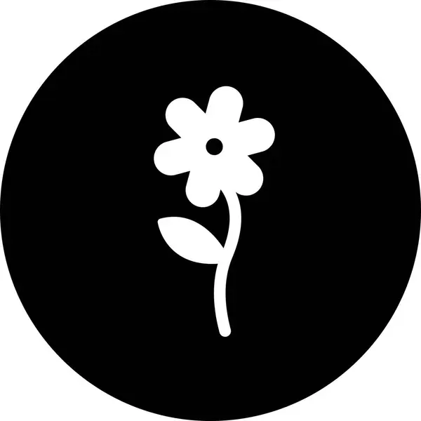 Ilustración Icono de flor —  Fotos de Stock