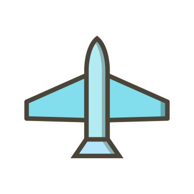 İllüstrasyon Fighter Jet Simgesi
