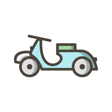 İllüstrasyon Vespa Simgesi